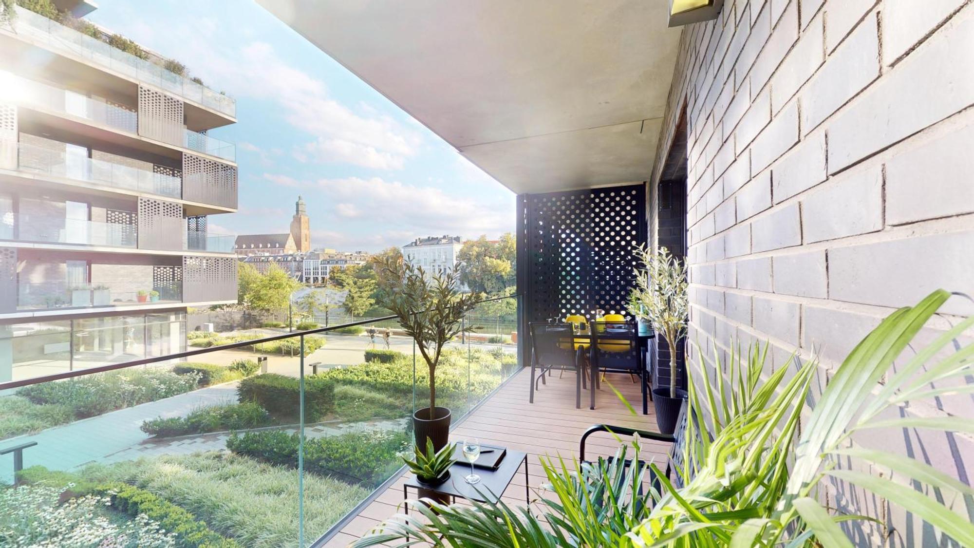 Z Tarasem I Widokiem Na Rzeke Wroapart-pl - With Terrace And River View Wroapart Wroclaw